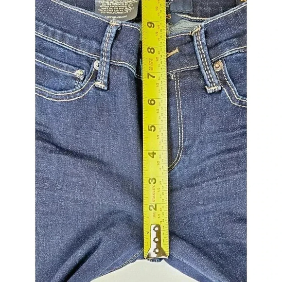 Lucky Brand 25X29 Women's Blue Denim Brooke Legging Jean Size 0/25A NWT - Picture 3 of 16